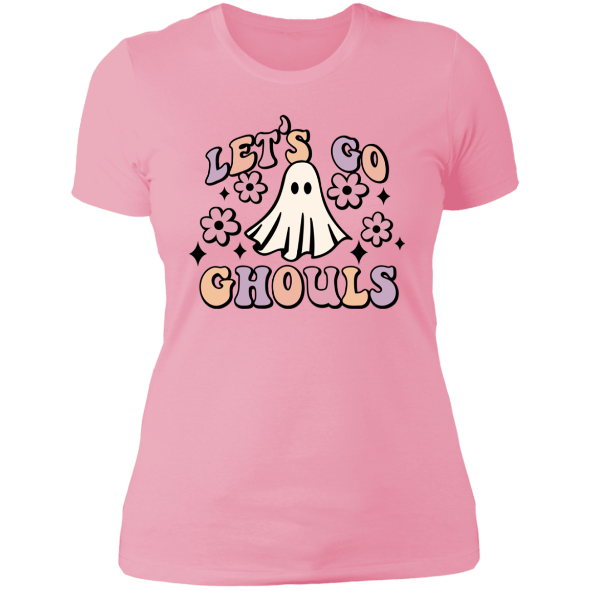 Let's Go Ghouls | Halloween | Ladies' Boyfriend T-Shirt