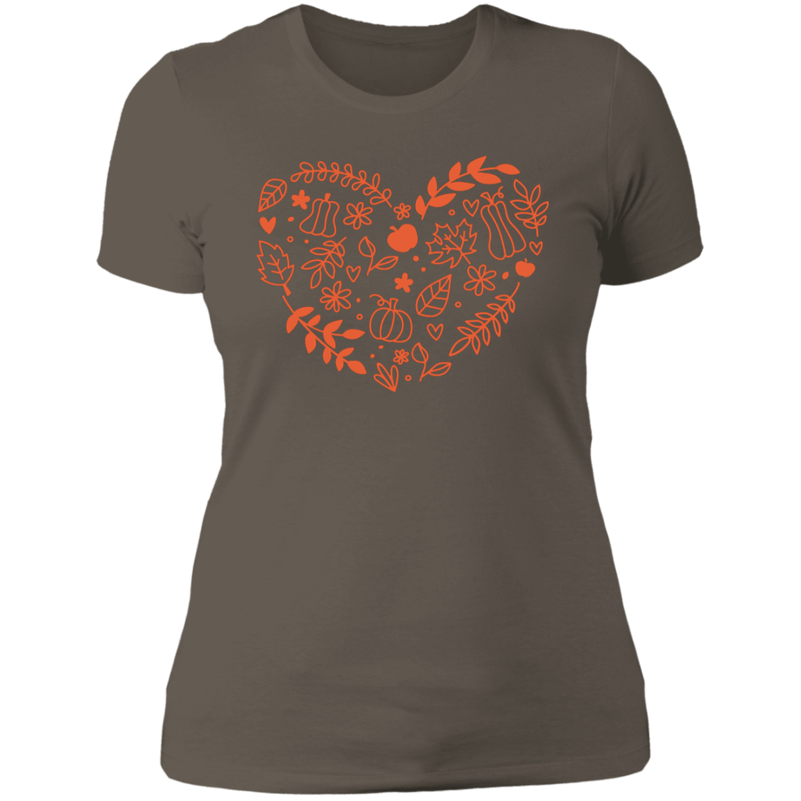 Fall Collage | Orange | Ladies' Boyfriend T-Shirt
