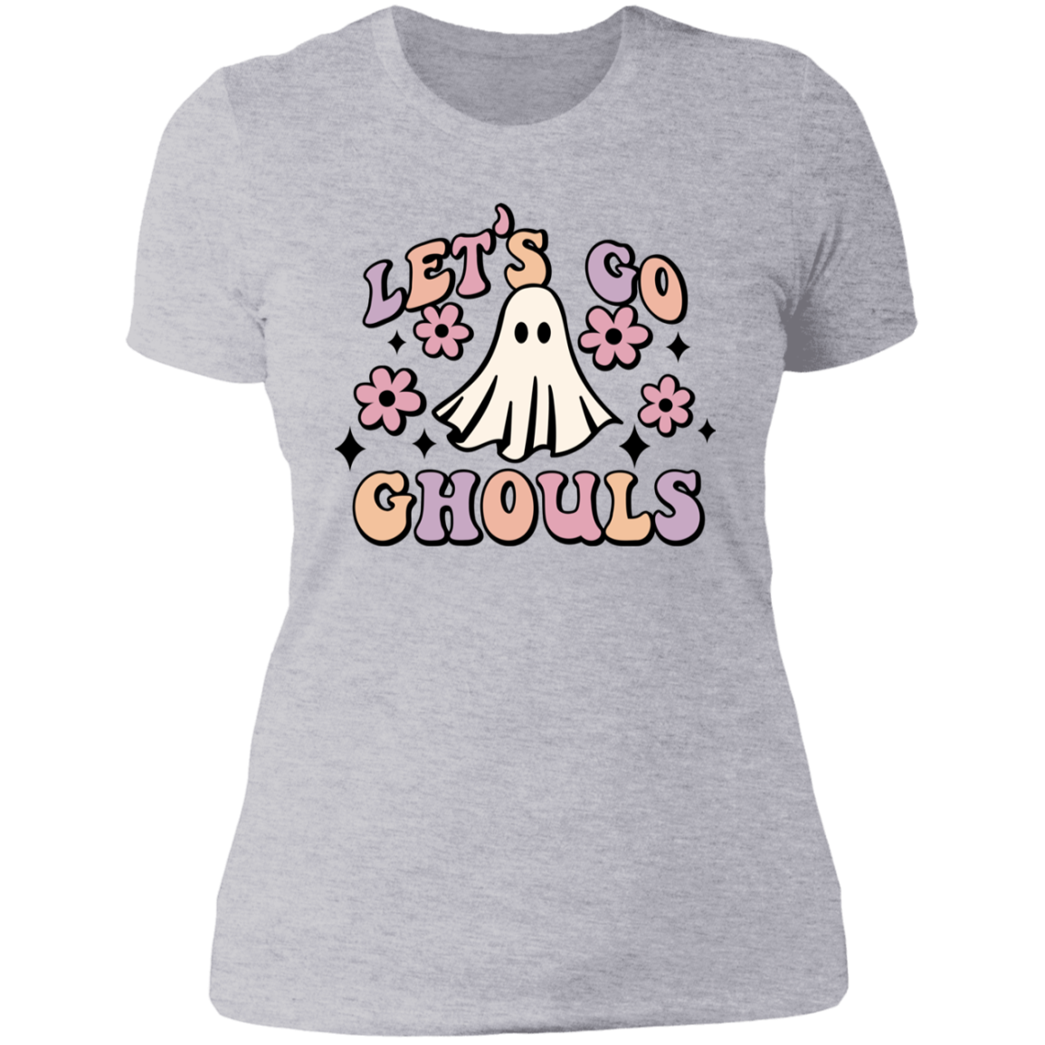 Let's Go Ghouls | Halloween | Ladies' Boyfriend T-Shirt