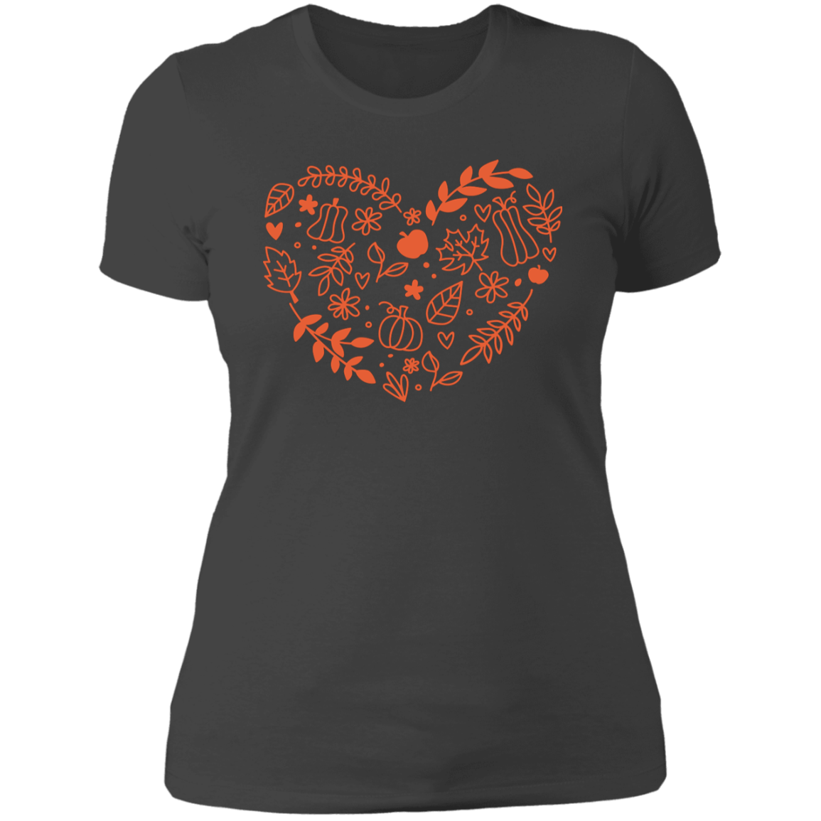 Fall Collage | Orange | Ladies' Boyfriend T-Shirt