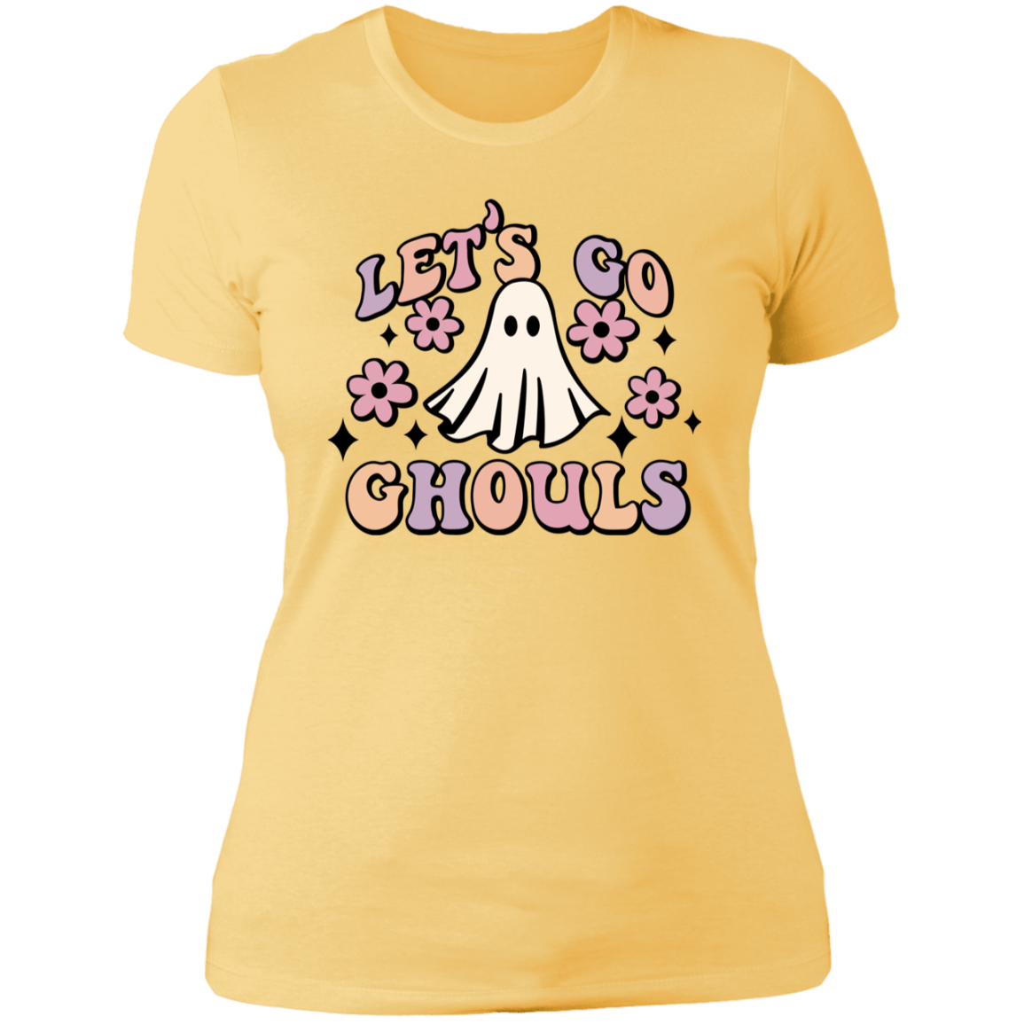 Let's Go Ghouls | Halloween | Ladies' Boyfriend T-Shirt