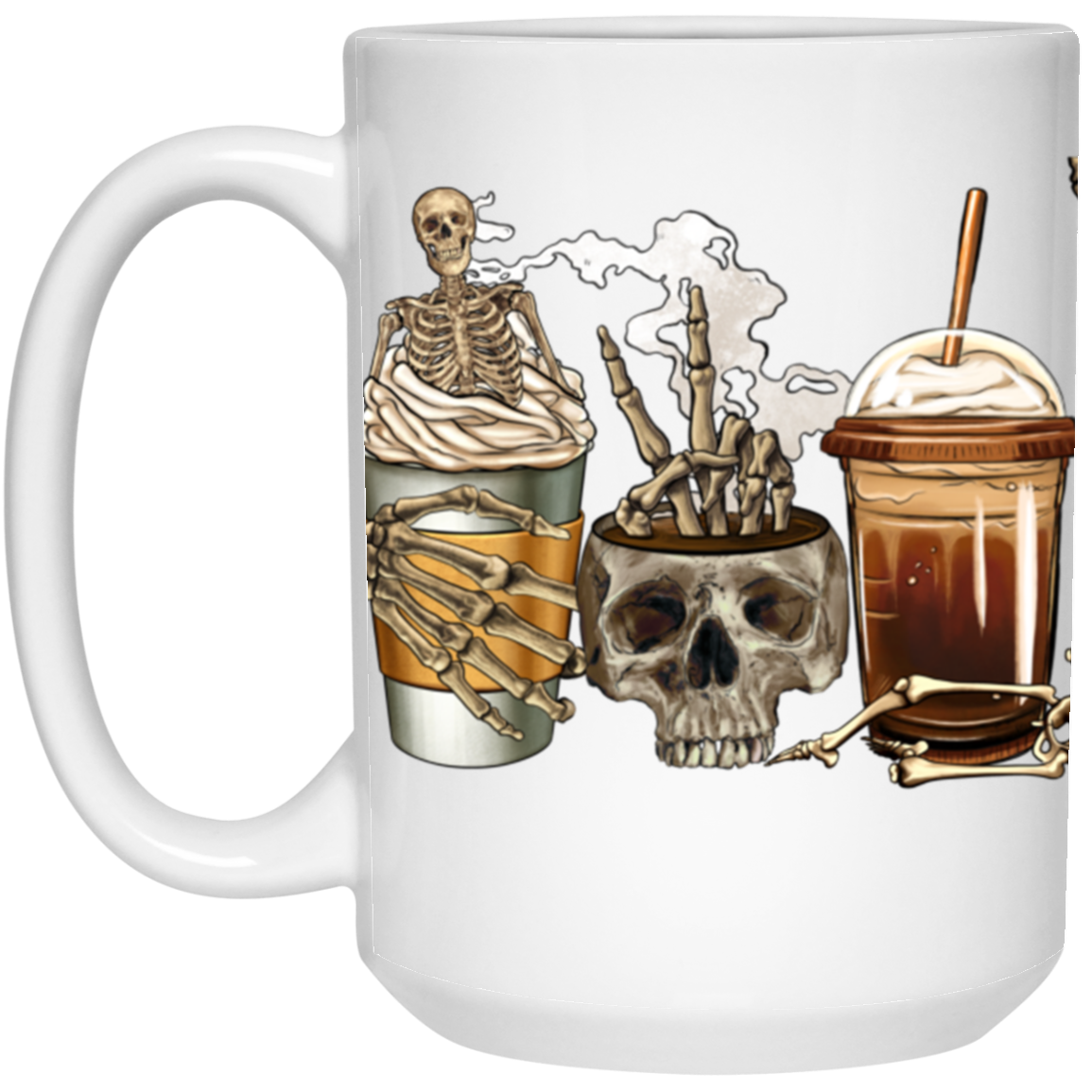 Spooky Coffee & Skulls | 11 & 15oz Size Options