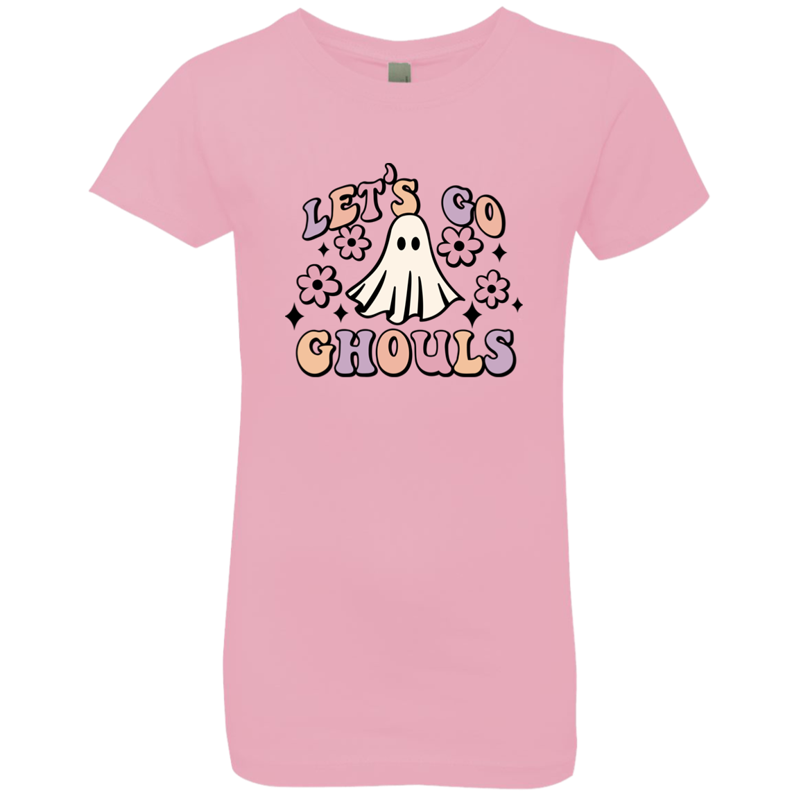 Let's Go Ghouls | Halloween |Girls' Princess T-Shirt