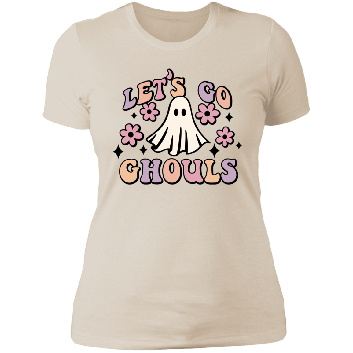 Let's Go Ghouls | Halloween | Ladies' Boyfriend T-Shirt
