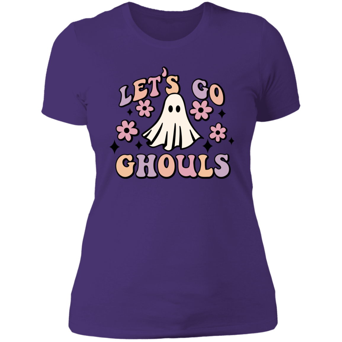 Let's Go Ghouls | Halloween | Ladies' Boyfriend T-Shirt