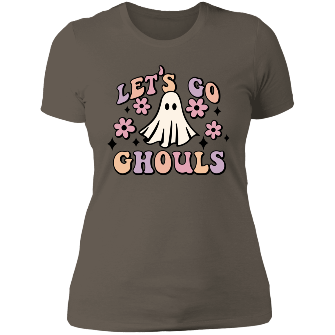 Let's Go Ghouls | Halloween | Ladies' Boyfriend T-Shirt