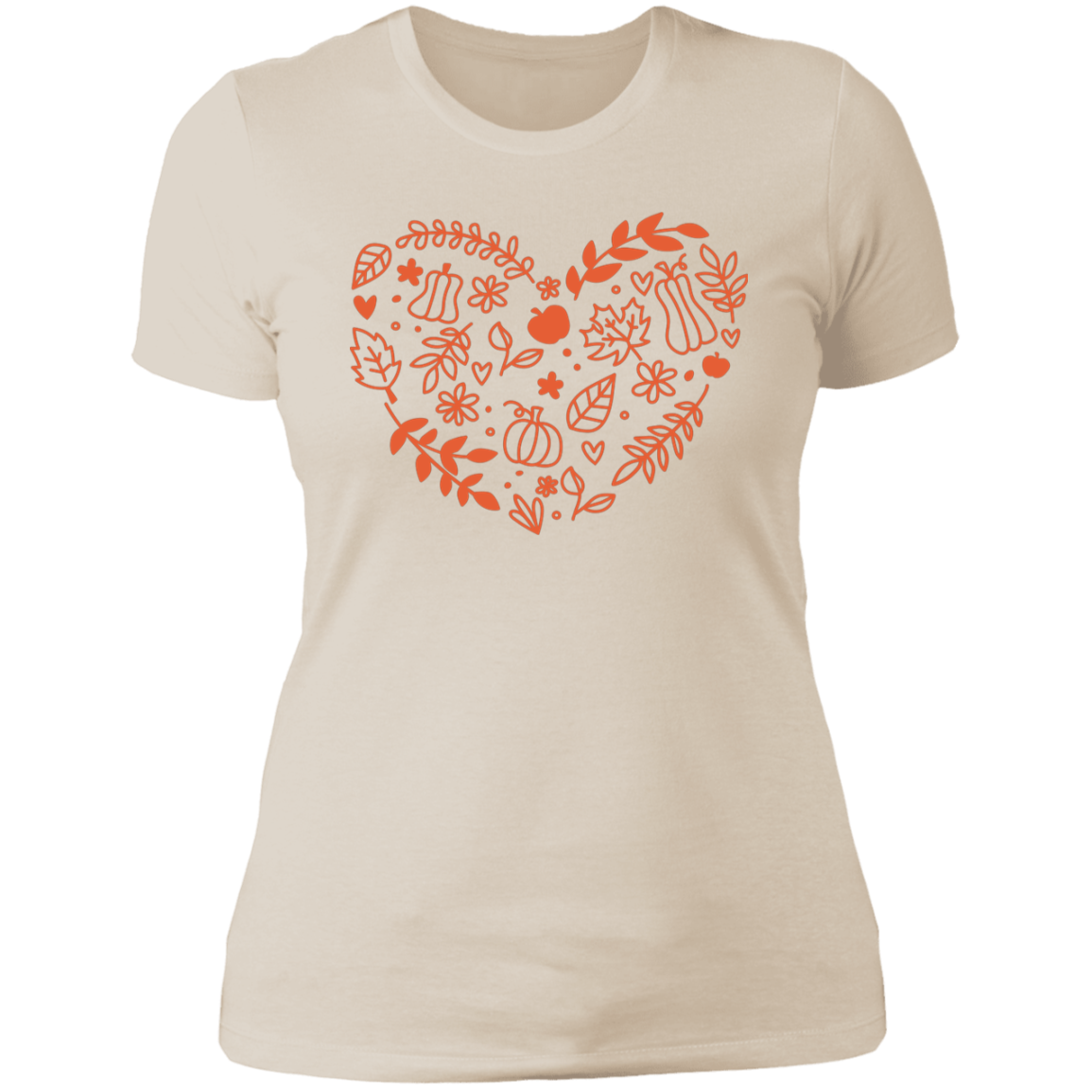 Fall Collage | Orange | Ladies' Boyfriend T-Shirt