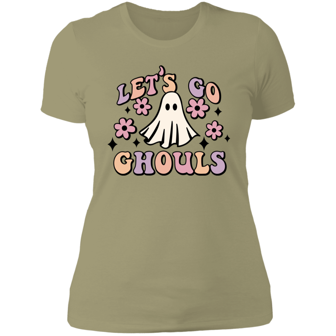 Let's Go Ghouls | Halloween | Ladies' Boyfriend T-Shirt