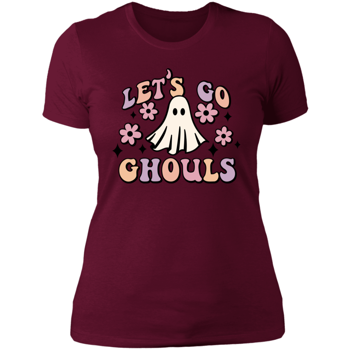 Let's Go Ghouls | Halloween | Ladies' Boyfriend T-Shirt