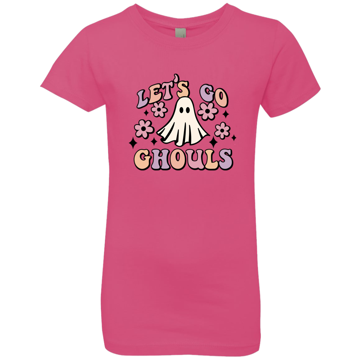 Let's Go Ghouls | Halloween |Girls' Princess T-Shirt