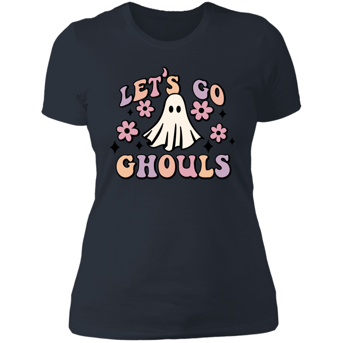 Let's Go Ghouls | Halloween | Ladies' Boyfriend T-Shirt