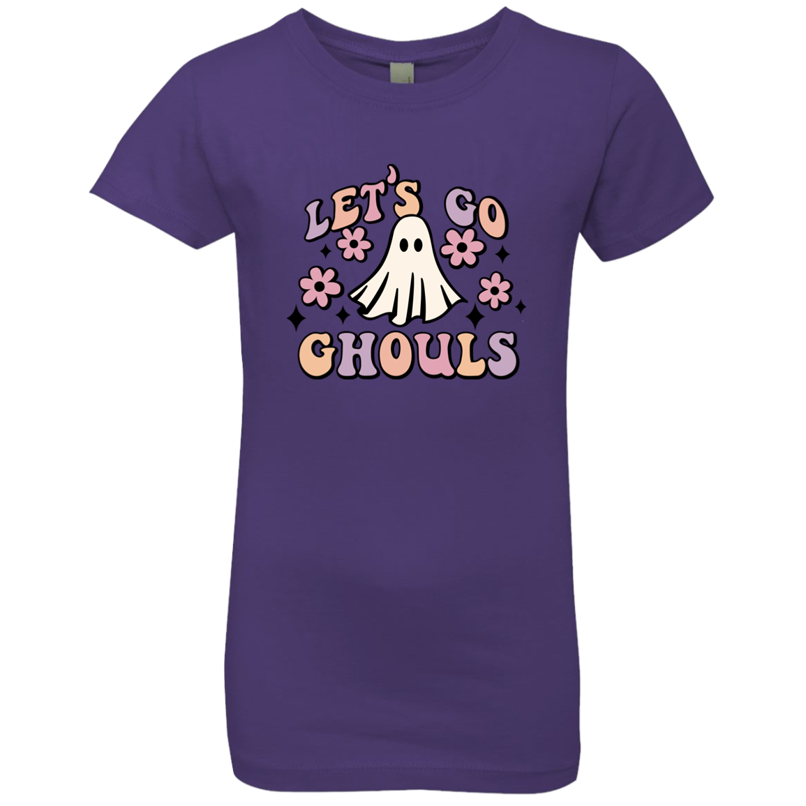 Let's Go Ghouls | Halloween |Girls' Princess T-Shirt