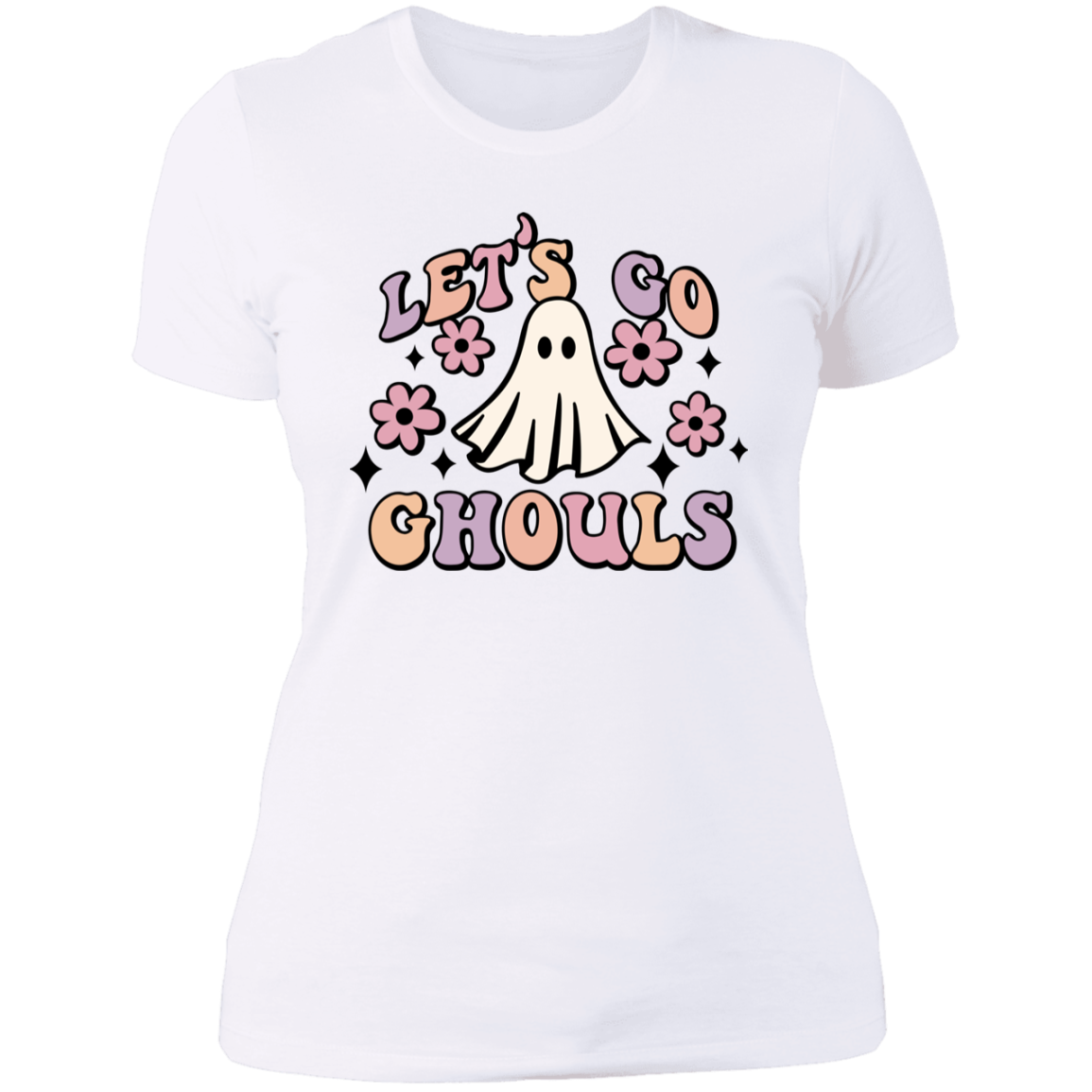 Let's Go Ghouls | Halloween | Ladies' Boyfriend T-Shirt