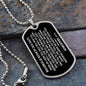 To My Grandson | Love You Always & Forever | Dog Tag
