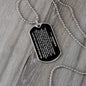 To My Grandson | Love You Always & Forever | Dog Tag