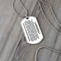 To My Grandson | Love You Always & Forever | Dog Tag