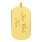 To My Grandson | Love You Always & Forever | Dog Tag