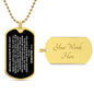 To My Grandson | Love You Always & Forever | Dog Tag
