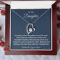 To My Daughter | Forever Love Necklace