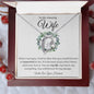 To My Amazing Wife | From Husband | Forever Love Necklace