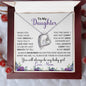 To My Daughter | Love Mom | Purple Flowers | Forever Love
