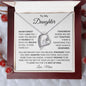 To My Daughter | From Mom | Forever Love Necklace