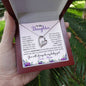 To My Daughter | Love Mom | Purple Flowers | Forever Love