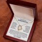 To My Beautiful Granddaughter | Love Grandma | Forever Love Necklace
