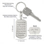 I Love You More | To Husband | From Wife | Customizable Key Chain