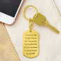 I Love You More | To Husband | From Wife | Customizable Key Chain