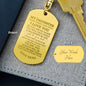 My Daughter | I LOVE YOU | Love Mom | Keychain