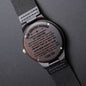 To My Gorgeous Husband | I LOVE YOU | Engraved Wooden Watch