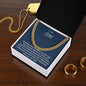 To My Son | From Mom | Cuban Chain Link