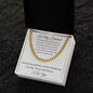 To My Husband | I Love You | Cuban Chain Link