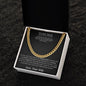 To My Man | Cuban Chain Link