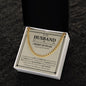 To My Husband | Hand in Hand | Cuban Link Chain