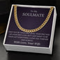 To My Soulmate | From Wife | Cuban Chain Link