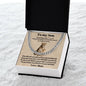 To My Son | Lioness | Love Mom | Lower Case | Cuban Chain Link