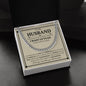 To My Husband | Hand in Hand | Cuban Link Chain