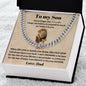 To My Son | This Old Lion | Love Dad | Lower Case | Cuban Chain Link