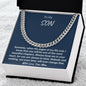 To My Son | From Mom | Cuban Chain Link