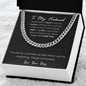 To My Husband | From Wife | Cuban Chain Link