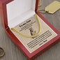 To My Son | Lioness | Love Mom | Lower Case | Cuban Chain Link