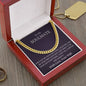 To My Soulmate | From Wife | Cuban Chain Link