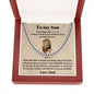 To My Son | This Old Lion | Love Dad | Lower Case | Cuban Chain Link