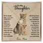 To My Daughter | I Love You | This Old Lioness | Love Knot Necklace