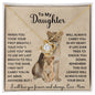 To My Daughter | When You Took Your First Breath | Love Knot Necklace