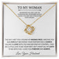 To My Woman | Love Knot Necklace