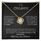 To My Soulmate | From Husband | Love Knot Necklace
