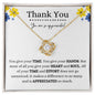 Thank You | You Are So Appreciate | Love Knot Necklace
